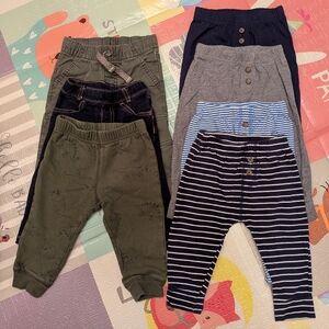 Kids Bottoms Set - Green, Blue, Gray, Navy